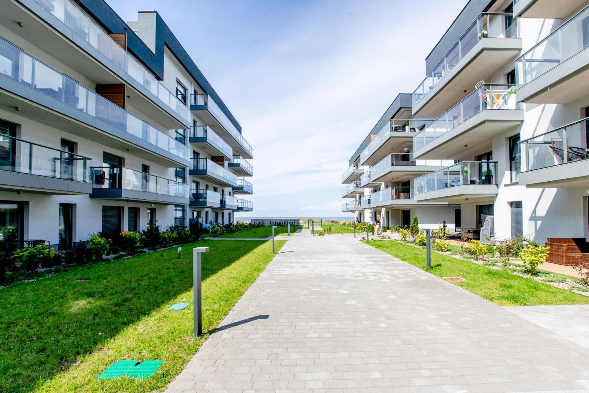 Apartament Linia Komfortu Gardenia Dziwnow Z Widokiem Na Morze Epapartamenty מראה חיצוני תמונה